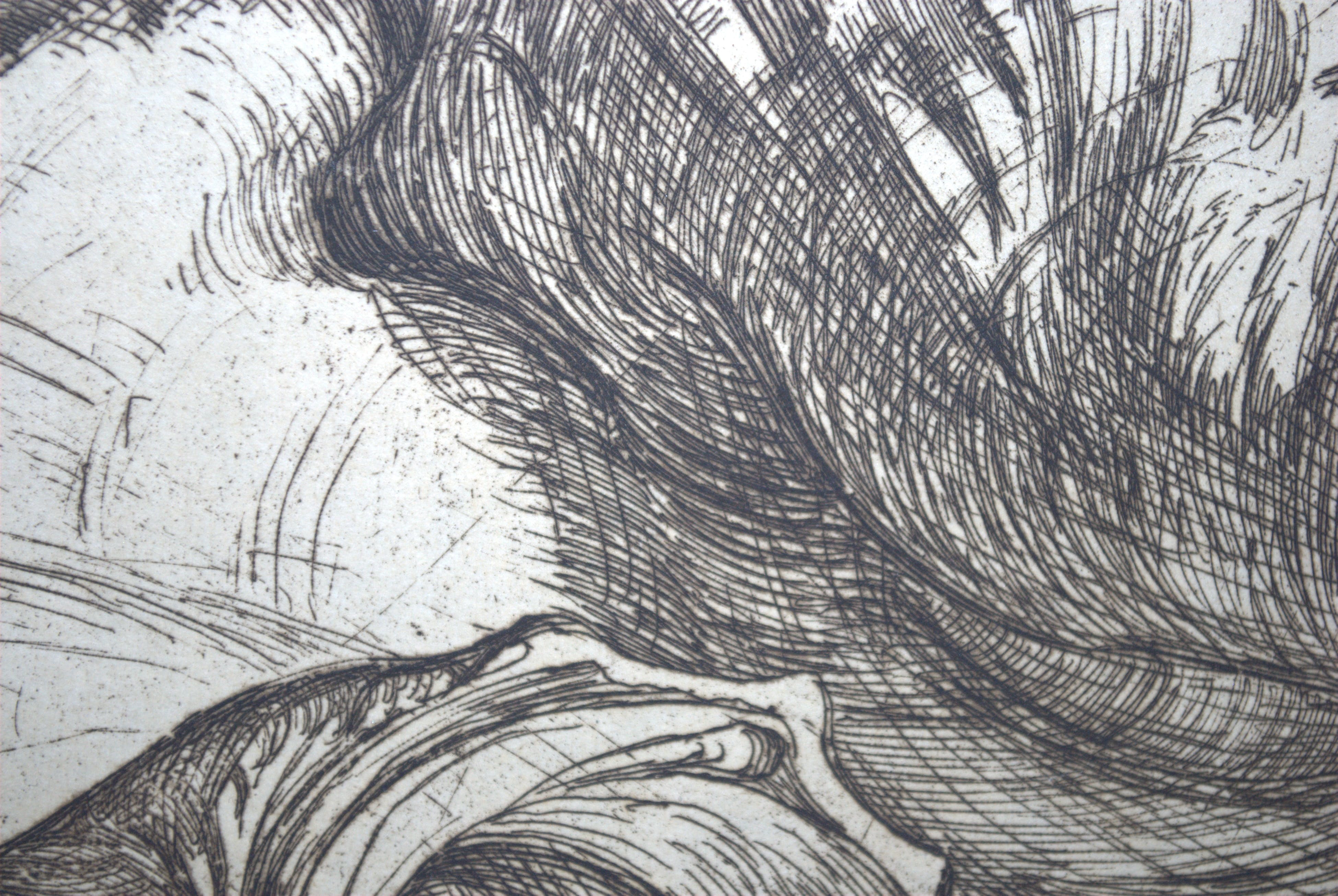 Maurits van der Valk - ets - schelpen met bord kopen? Bied vanaf 45!