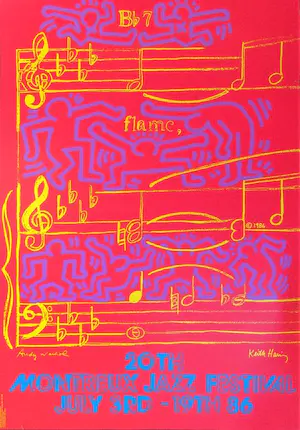AcheterAndy Warhol - Keith Haring - 20th Montreux Jazz Festival - 1986? Enchérissez de 50!