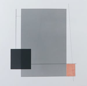 Rob van Unnik - Gemengde techniek op papier, Compositie no.23 kopen? Bied vanaf 1!