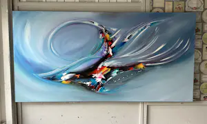 Gena - Abstract “ In flight”- XXXL kopen? Bied vanaf 450!