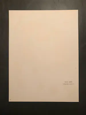 Joan Miro - Lithographie Originale V kopen? Bied vanaf 100!