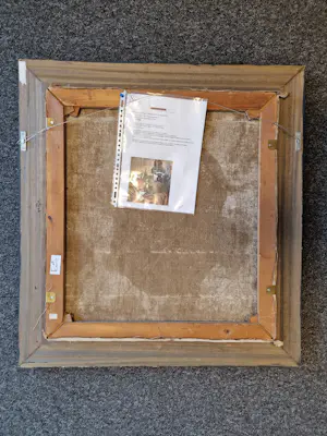 Paul van Eeden - realistisch geschilderd olieverf op doek - 1942 - schilders stilleven - GROOT! kopen? Bied vanaf 65!