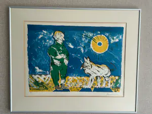 AcheterLucebert - Man met hond? Enchérissez de 220!