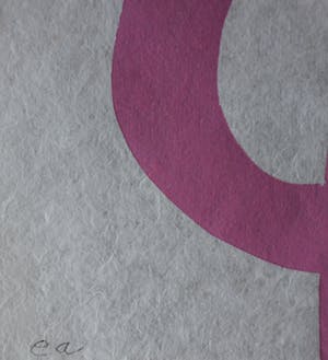 Klaas Gubbels - houtdruk 'Rose Driekan' - 2009 - oplage E/A. kopen? Bied vanaf 275!