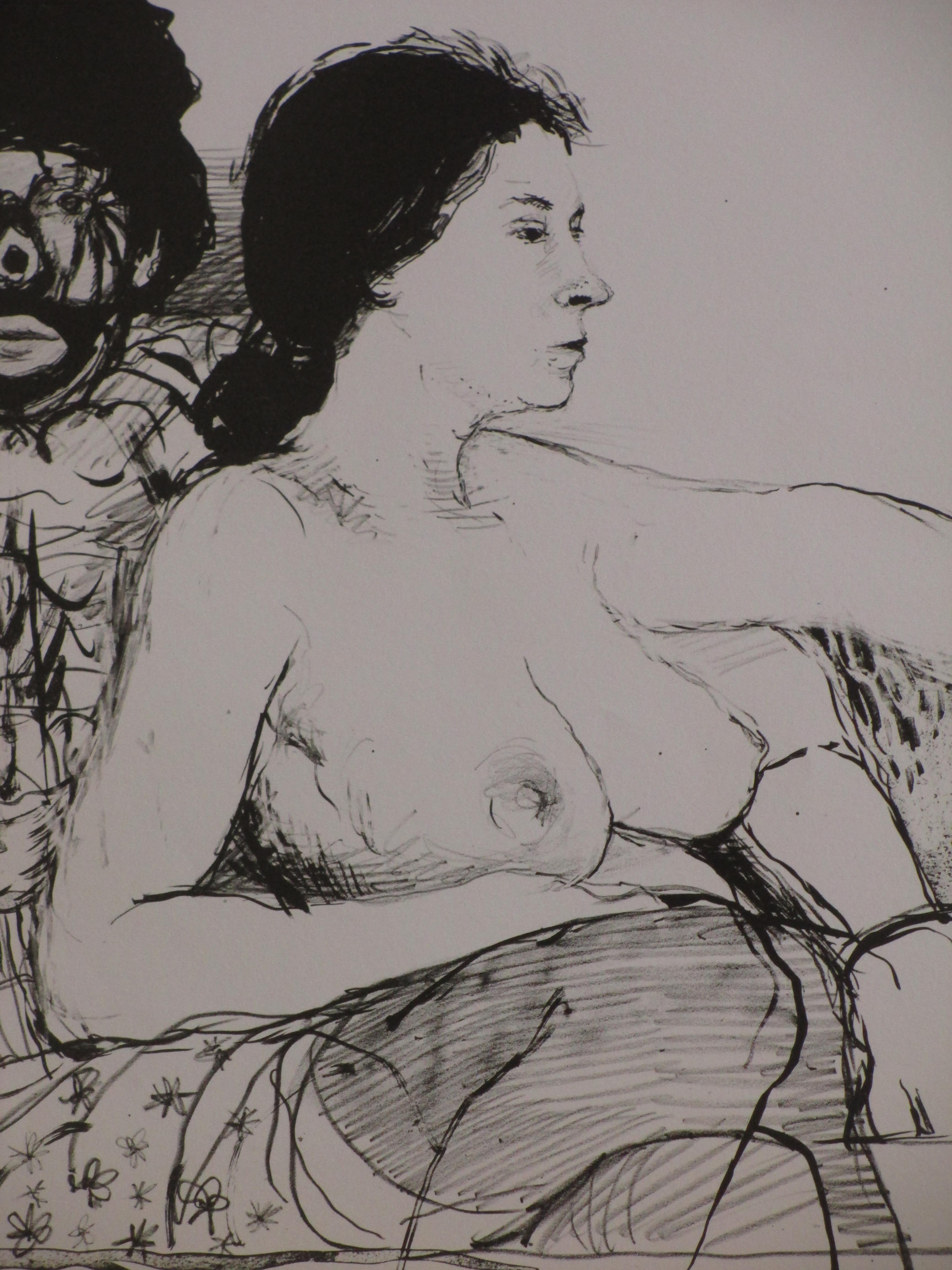 Aat Veldhoen - De Clown en Het Naakt - Rotaprint kopen? Bied vanaf 70!