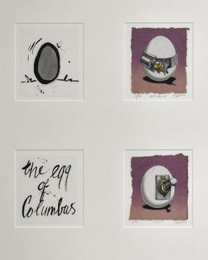 Sharon Amir - Gentle Pressure a turn on - The egg of Columbus - Ingelijst - groot kopen? Bied vanaf 50!