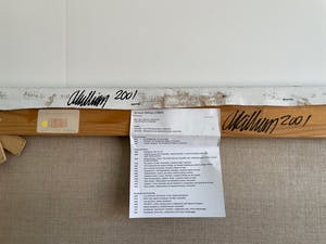 Arnout Killian - Life-size painting of intricate wedding dress kopen? Bied vanaf 650!