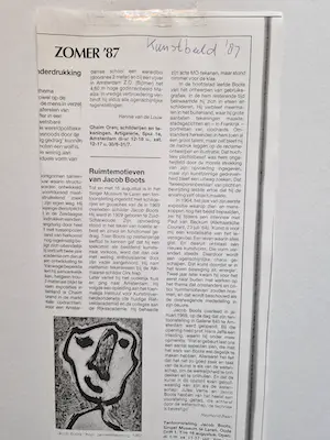 Jacob Boots - Gezicht kopen? Bied vanaf 750!