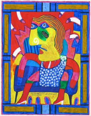 Clemens Briels - Zeefdruk, Got the bibs on at yoe's stone crab miami again verkocht voor € 60!