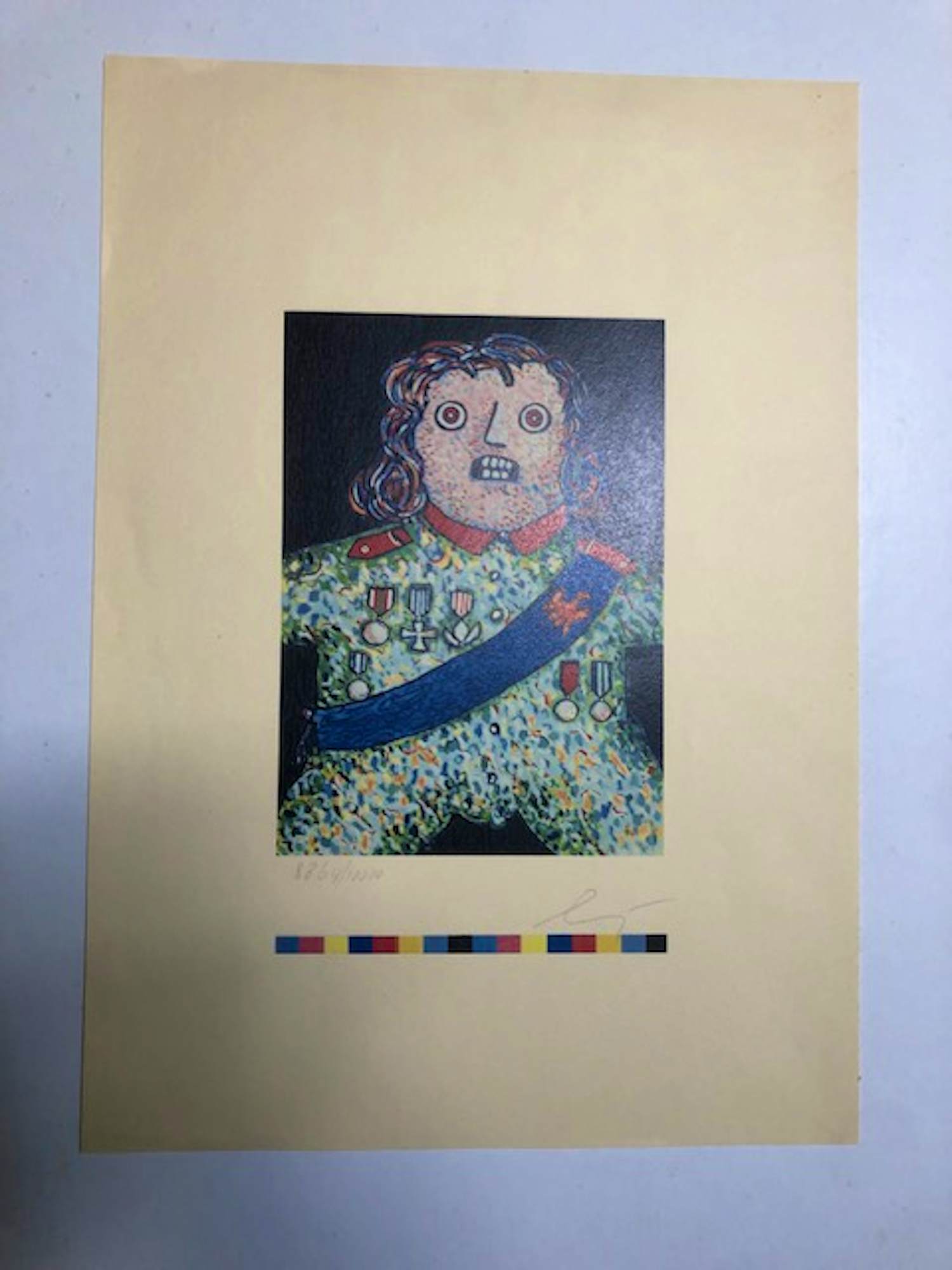 Buy Enrico Baj - zonder titel? Bid from 45!