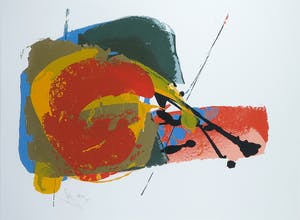 Arty Grimm - Zeefdruk, Zonder titel - Ingelijst kopen? Bied vanaf 50!
