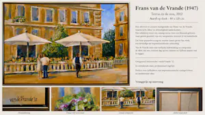 AcheterFrans van de Vrande - terras? Enchérissez de 495!