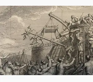 Jacob Folkema - Bestorming van de Romeinse legerplaats te Vetera kopen? Bied vanaf 20!