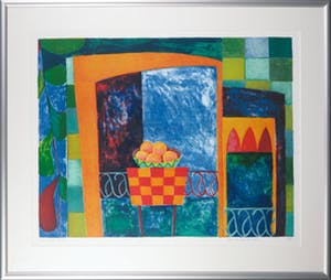 Fenneke van der Elst - Litho, Villa Fiorita - Ingelijst (Groot) kopen? Bied vanaf 1!