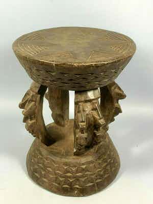 Dogon - 200640 - Old & Tribal used African Dogon stool - Mali. verkocht voor € 125!