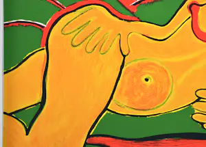 Corneille - L' enchantement du soleil serpent - litho - 100x78 cm - 1997 kopen? Bied vanaf 765!