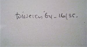 Jef Diederen - Litho uit 1963 - zeer kleine oplage (25) - Abstract - potlood gesigneerd kopen? Bied vanaf 48!