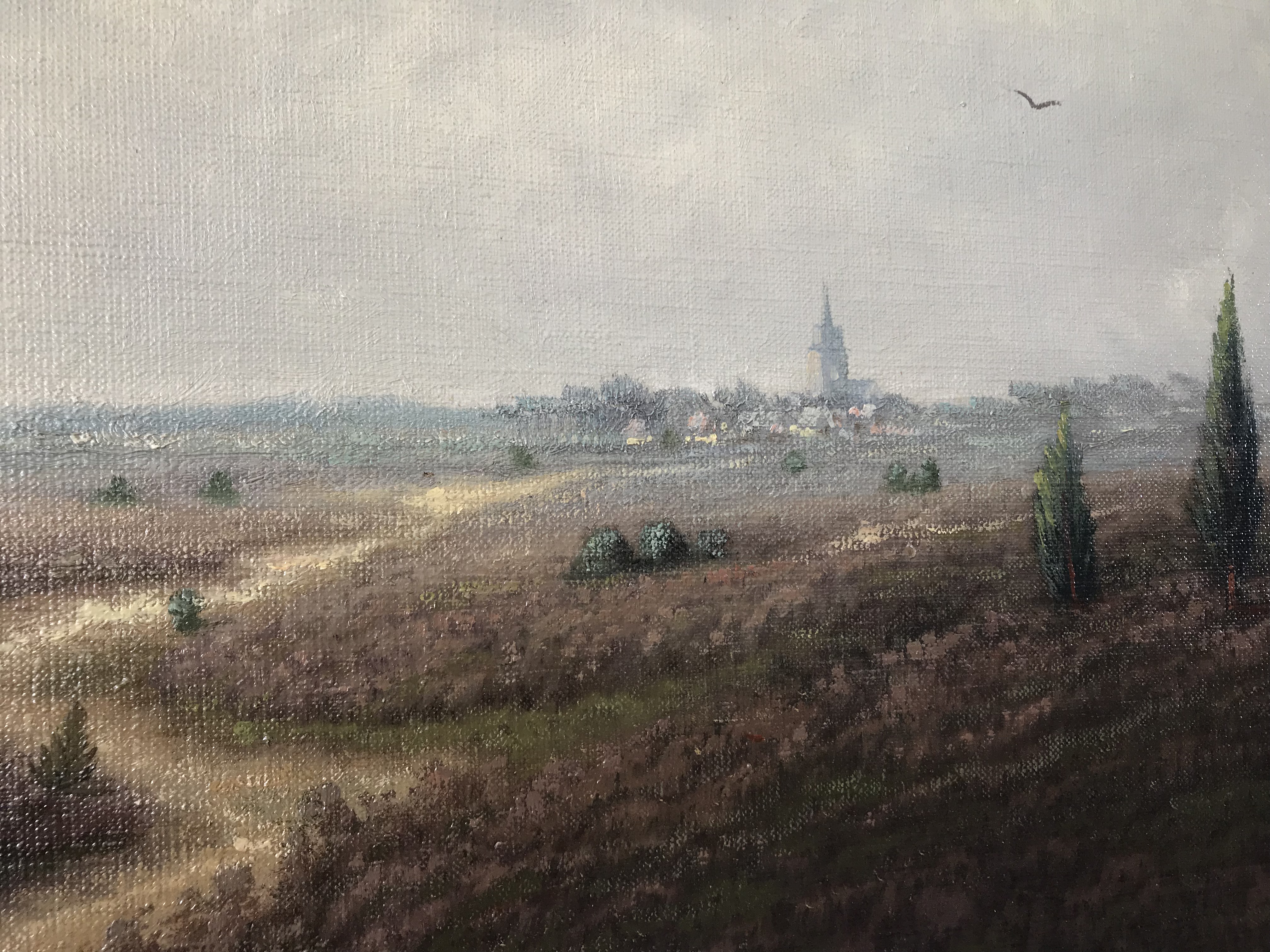 Thomas van Wissen - Heide landschap kopen? Bied vanaf 75!