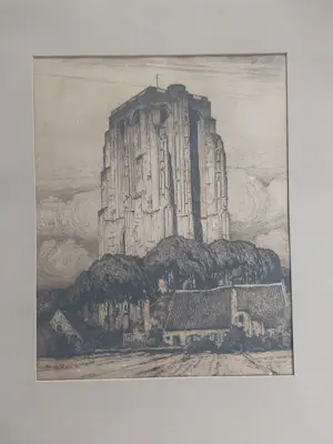 Eugene Lucker - De St Lievenstoren te Zierikzee kaufen? Bieten Sie von 40!