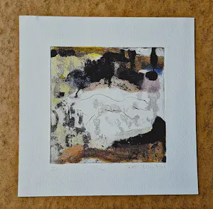 Ingrid Bouws - expressionistische kleuren-ets & aquatint - III- zeer kleine oplage (20) - 1998 kopen? Bied vanaf 31!