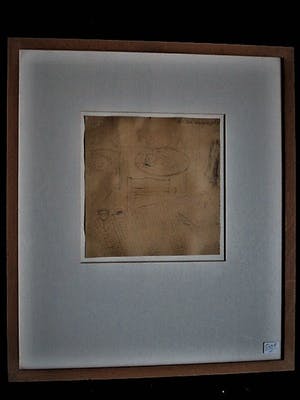 Bart Baele - Belgie - Doorleefde Kunst - Tekening - slapende Kat - gesigneerd 1997 kopen? Bied vanaf 1!