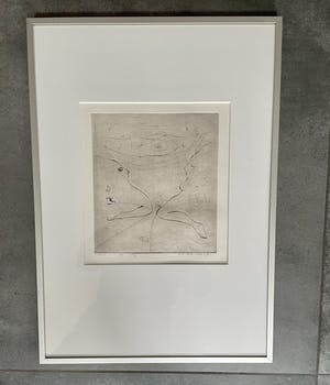 Henk Visch - Ets, De weg... nr. 6 van 25 - Ingelijst kopen? Bied vanaf 40!