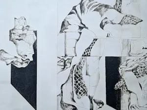 Gerti Bierenbroodspot - Grote kleuren Ets "Labyrinth"- 1970 - beperkte oplage (100) kopen? Bied vanaf 59!