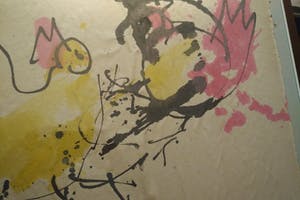 Anton Heyboer - Twee kippen in gevecht kopen? Bied vanaf 250!