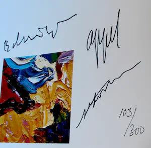 Karel Appel - Schilderskist met gesigneerd boek - 1977 kopen? Bied vanaf 450!