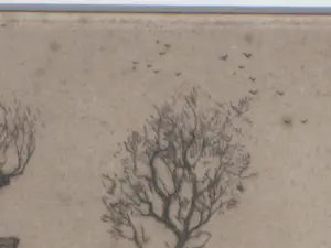 Hendrikus Roodenburg - Winter 1913, tol bij Wijkerbrug, Voorburg - Ets kopen? Bied vanaf 60!