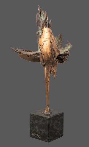 Wim Rijvers - Lente, bronzen beeld (unica, volledig gedocumenteerd) kopen? Bied vanaf 1295!