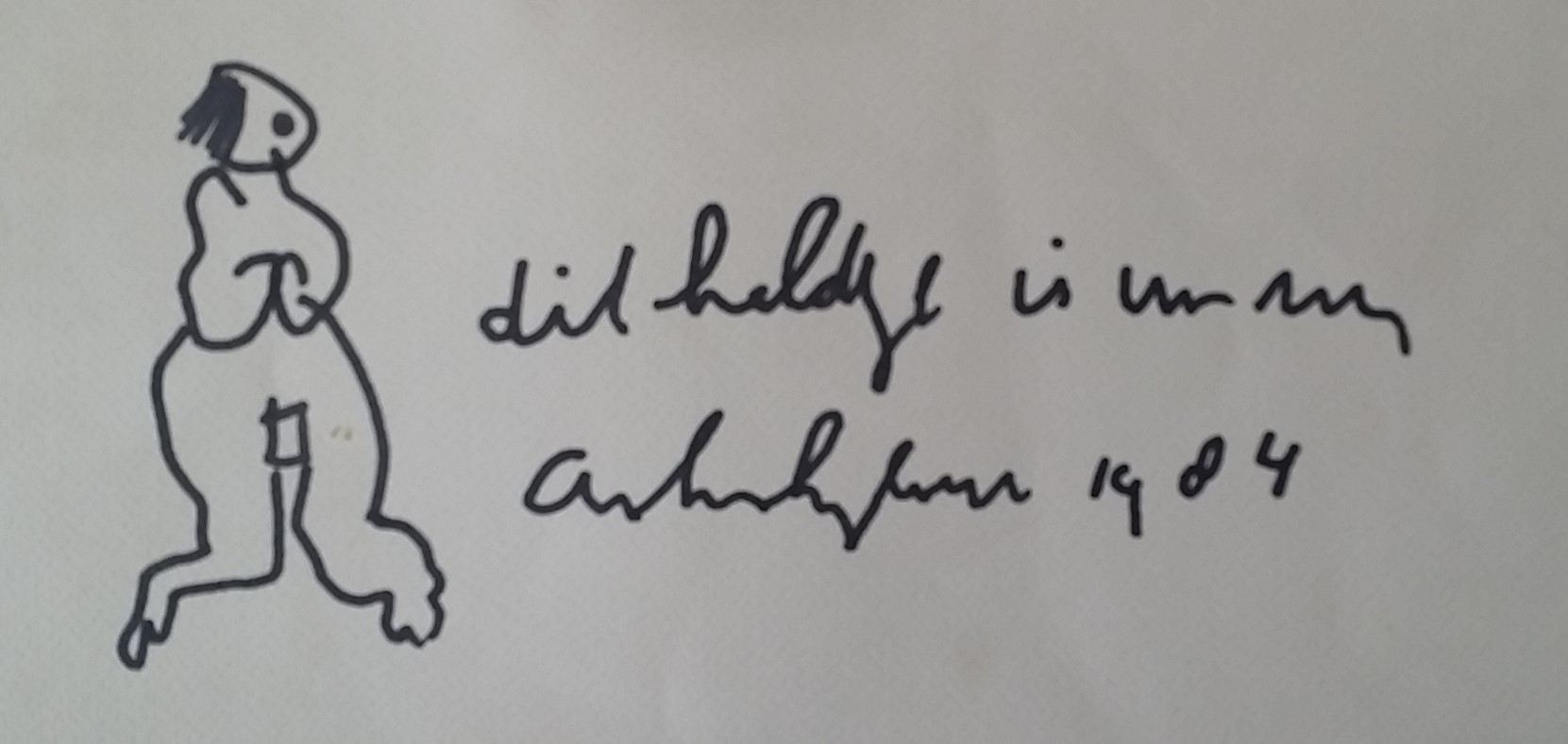 Anton Heyboer - Beeldje - Onschuld kopen? Bied vanaf 250!