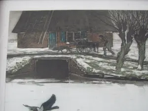 Tjeerd Bottema - Winter in de polder kopen? Bied vanaf 75!