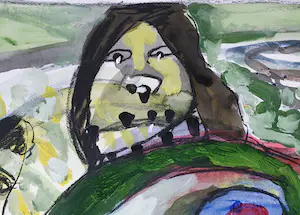 Lucebert - Gemengde techniek op papier (Groot) - Nieuw ingelijst kopen? Bied vanaf 3250!