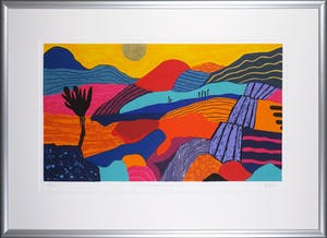 Ronald Boonacker - Zeefdruk, Joshua Tree National Park USA - Ingelijst kopen? Bied vanaf 70!