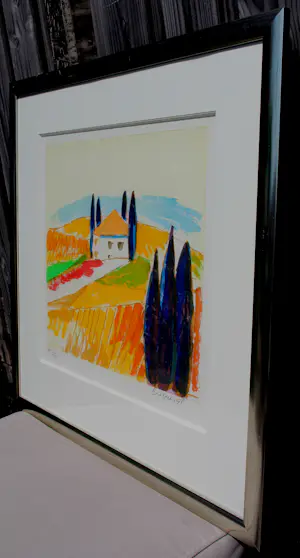 Jan Cremer - Ingelijste ets/aquatint: Toscana IV - 1998 kopen? Bied vanaf 399!