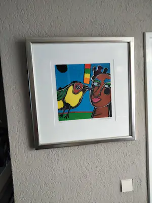 Corneille - SETJE ZEEFDRUKKEN 2 STUKS :La femme et l´oiseau 1/la femme et l´oiseau 2 kopen? Bied vanaf 245!