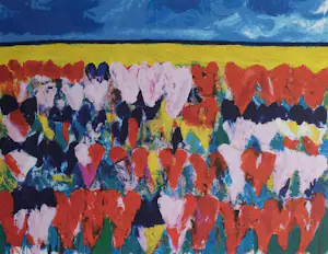 Jan Cremer - Hollands Glorie - ingelijste gesigneerde zeefdruk kopen? Bied vanaf 499!