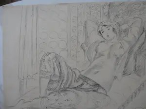 Henri Matisse - De "Odalisque" lithographic print kopen? Bied vanaf 60!