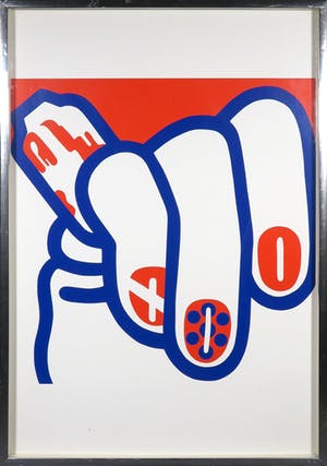 Marte Roling - Zeefdruk, Handen - Ingelijst (Groot) kopen? Bied vanaf 1!