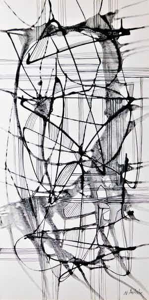 Natia Antadze - "Komposition" verkocht voor € 100!