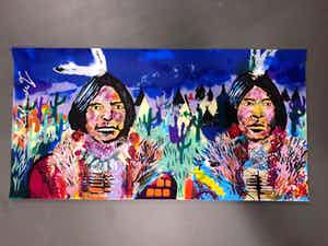 Espen Hagen - Zeefdruk, Chiefs (Groot) verkocht voor € 50!