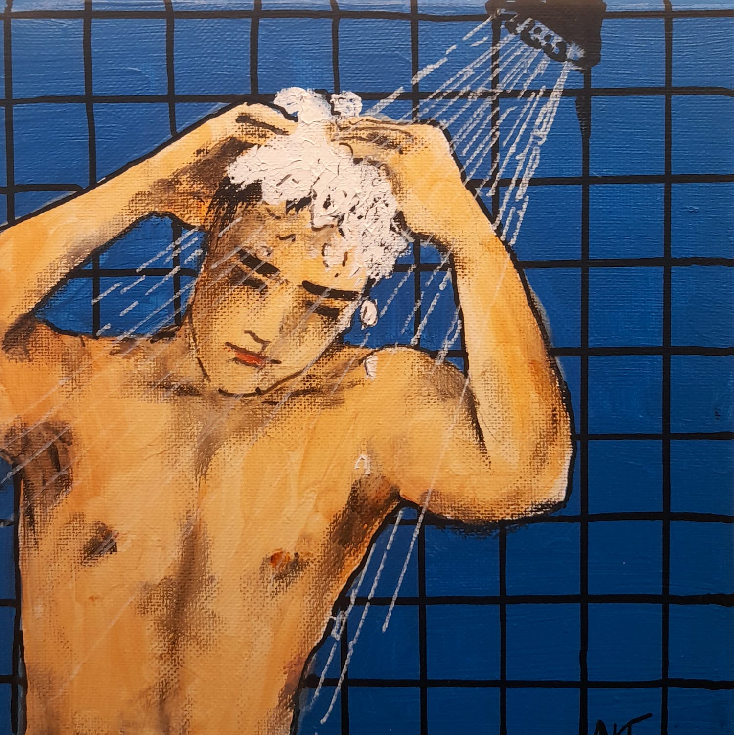 Anke Peddemors - Man onder de douche kopen? Bied vanaf 22!