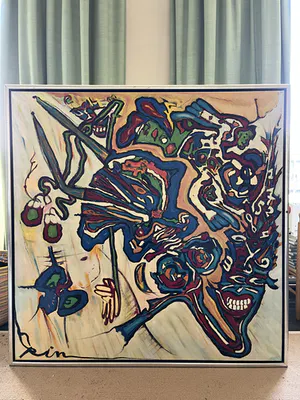 Buy Leo Spindelaar - Schilderij Hoofd? Bid from 80!
