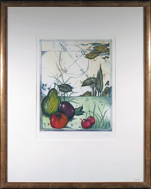 Rüdiger Brassel - Ets/Aquatint, Zonder Titel - Ingelijst kopen? Bied vanaf 1!