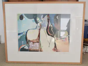 Kantcho Kanev - Zeefdruk - Hymn - Ingelijst - Nr. 17 kopen? Bied vanaf 75!