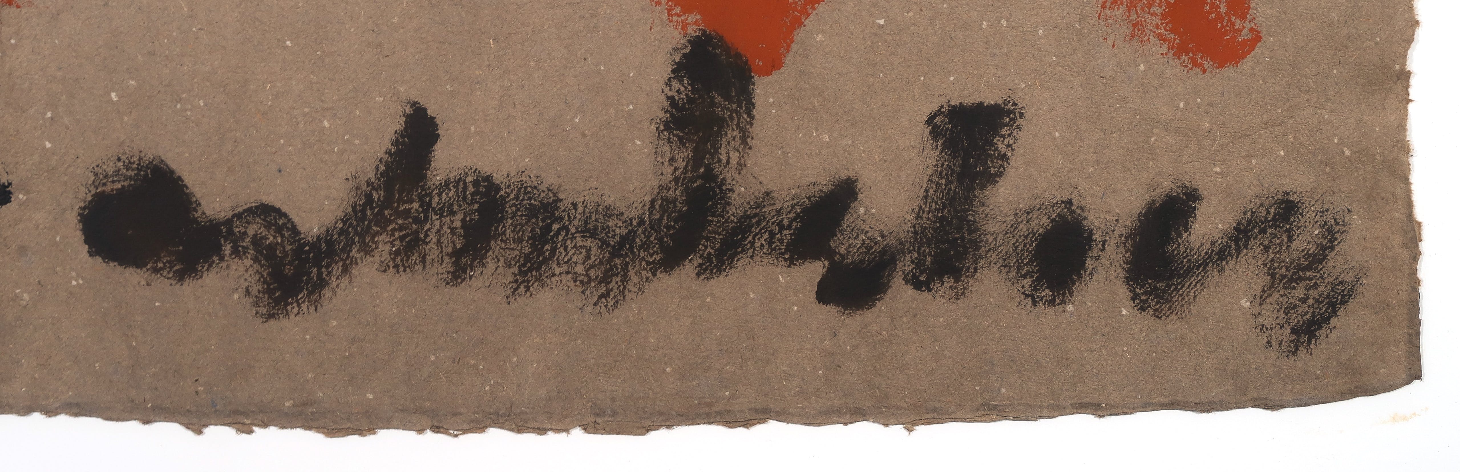 Anton Heyboer - Gouache op papier, Z.T. Mensfiguur en dier - Ingelijst kopen? Bied vanaf 300!