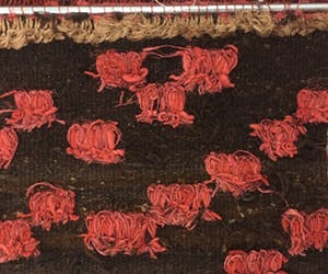 Jet van Daalen-Koers - Weefsel van wol en vlastouw, Zonder titel kopen? Bied vanaf 35!