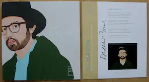 Sidi El Karchi - ingelijste pigmentdruk: "Like a silent poet" + 2 boekjes (1x gesigneerd) kopen? Bied vanaf 299!