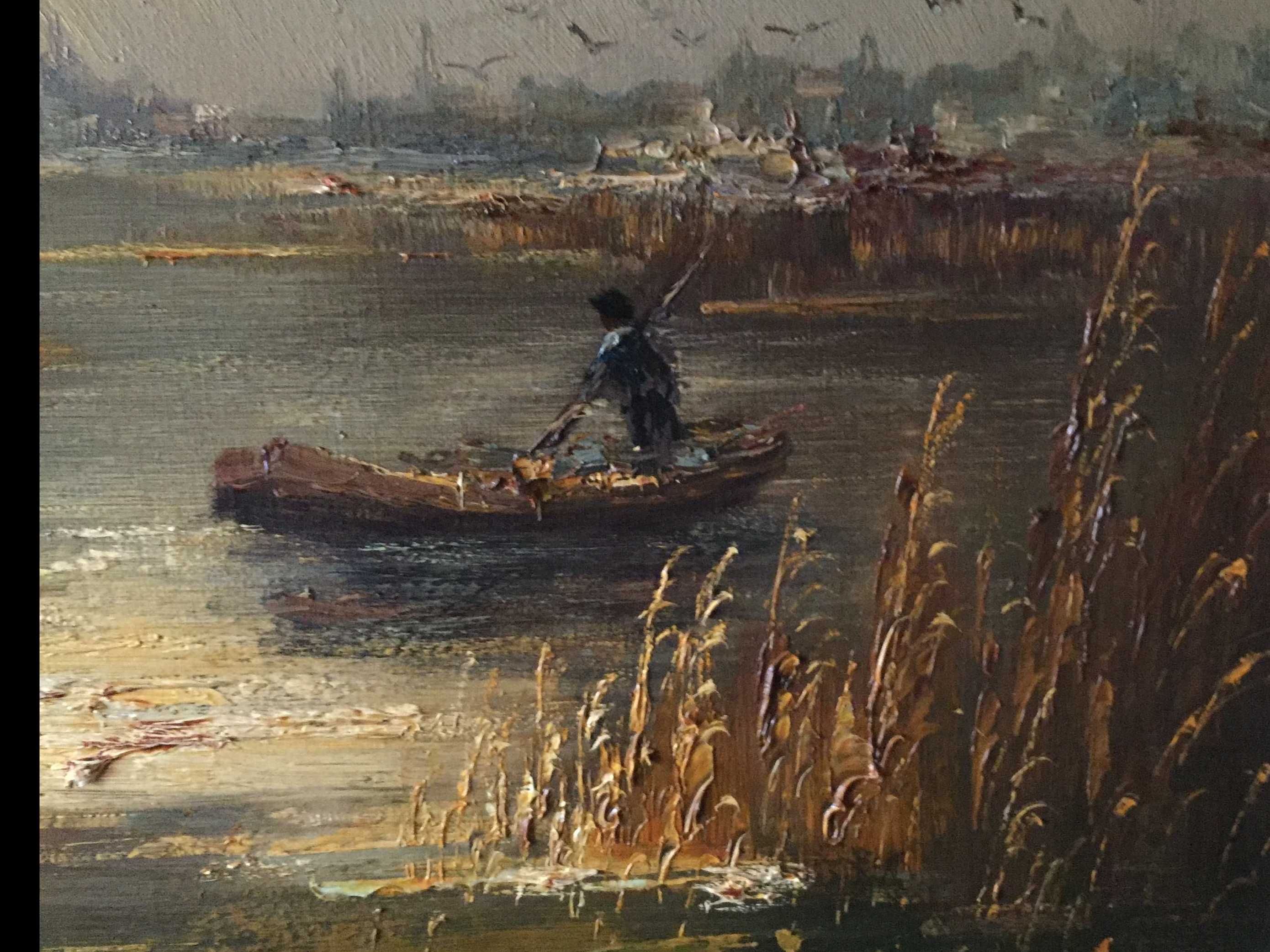 Peter Brouwer - Bootje tussen het riet kopen? Bied vanaf 125!